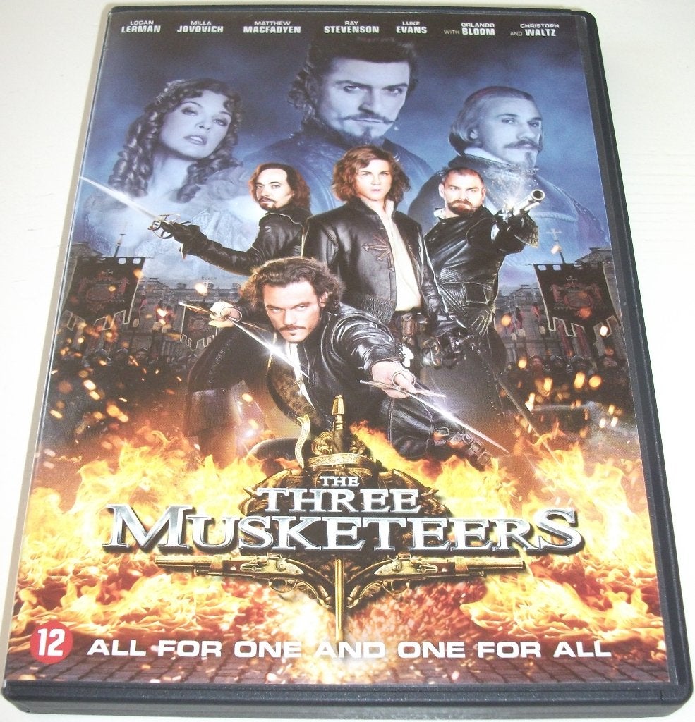 Dvd *** THREE MUSKETEERS *** All for one and one for all, Vanaf 12 jaar, Ophalen of Verzenden, Gebruikt