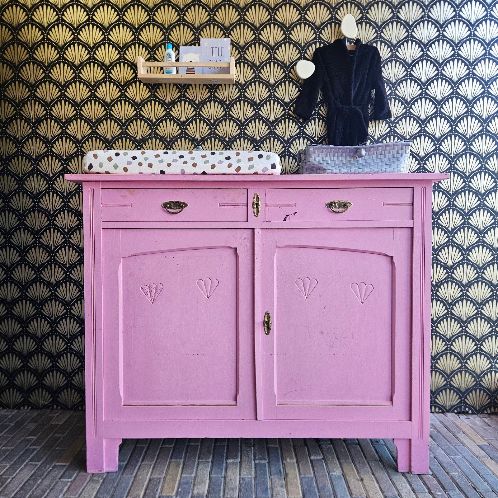 Leuke eikenhouten commode kies je kleur...., Ophalen, Zo goed als nieuw, 75 tot 100 cm, Minder dan 50 cm