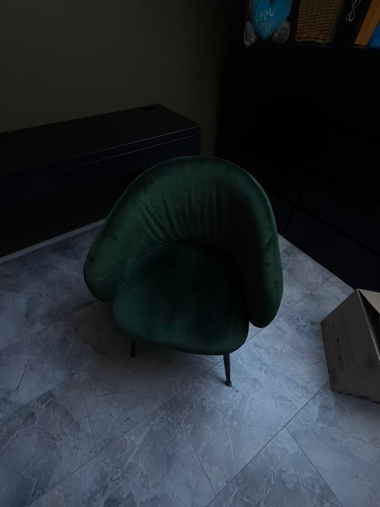 Bureaustoel emerald green, Eenpersoons, 150 tot 200 cm, 75 tot 100 cm, Ophalen of Verzenden