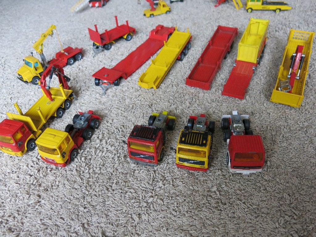 model auto truck SIKU met aanhangers, Ophalen of Verzenden, Gebruikt