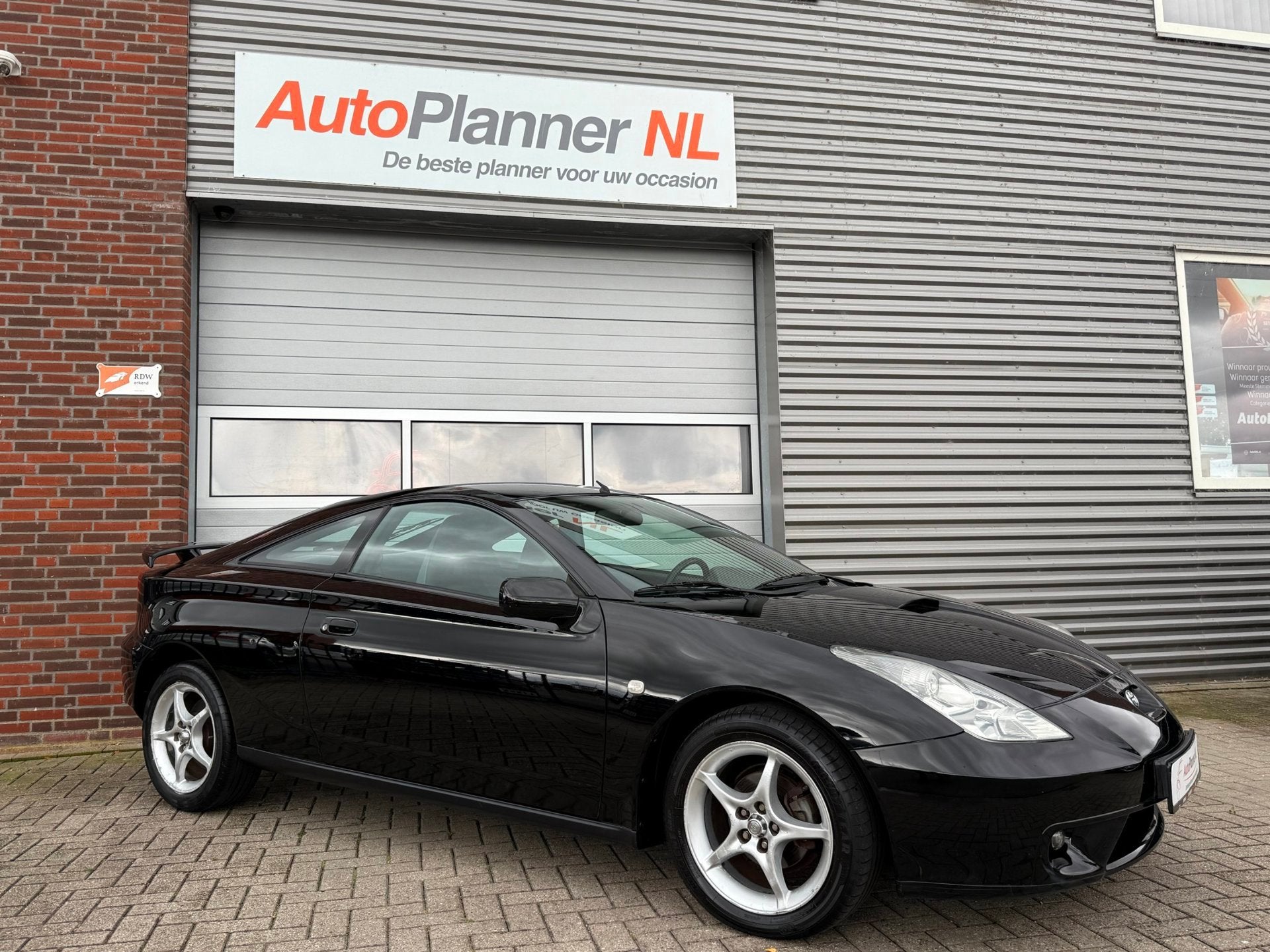 Toyota Celica 1.8 S! Airco! Lage kmstand! Goed Onderhouden!, Auto's, Toyota, Voorwielaandrijving, Gebruikt, Zwart, 4 stoelen