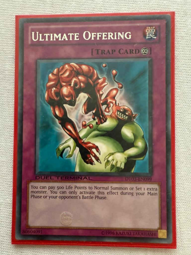 Ultimate Offering yugioh, Verzenden, Nieuw, Losse kaart