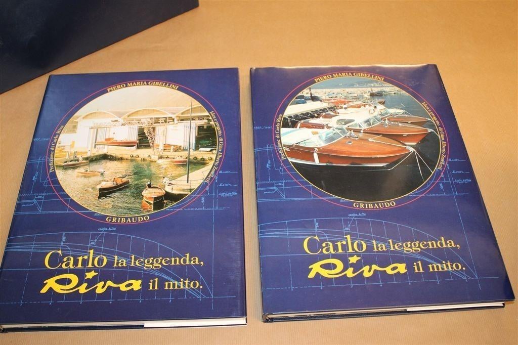 Zeldzaam Riva Carlo la leggenda — Luxe 2-Delige Boxset, Watersport en Boten, -, -, Ophalen of Verzenden, Zo goed als nieuw
