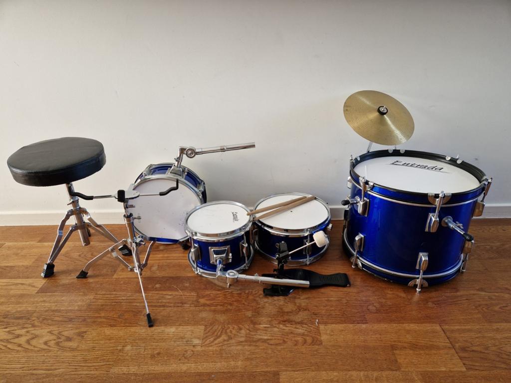 Entrada Kinder Drumstel - Gebruikt, Muziek en Instrumenten, Drumstellen en Slagwerk, Gebruikt, Overige merken, Ophalen of Verzenden