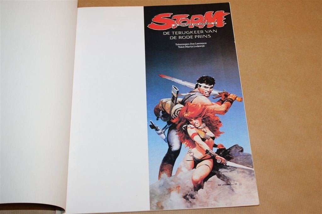 Storm 19 — De Terugkeer van de Rode Prins [1e Druk 1991], Eén stripboek, Ophalen of Verzenden, Zo goed als nieuw