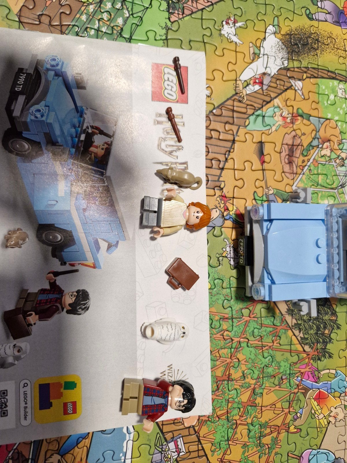LEGO Harry Potter Vliegende Ford Anglia (76424), Ophalen of Verzenden, Zo goed als nieuw, Overige merken