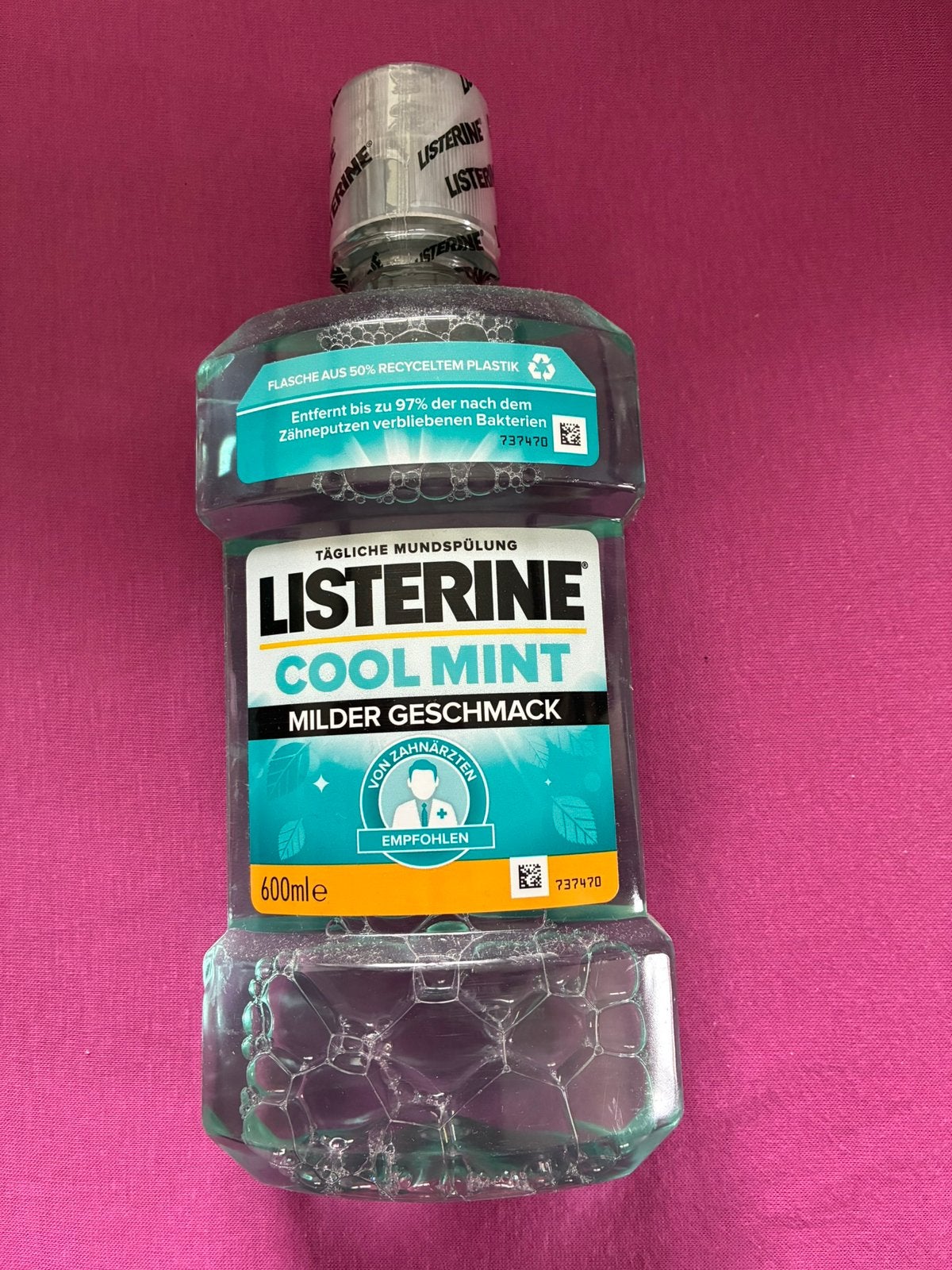 2x Listerine cool mint (mondwater), NIEUW, Ophalen of Verzenden, Nieuw, Overige typen