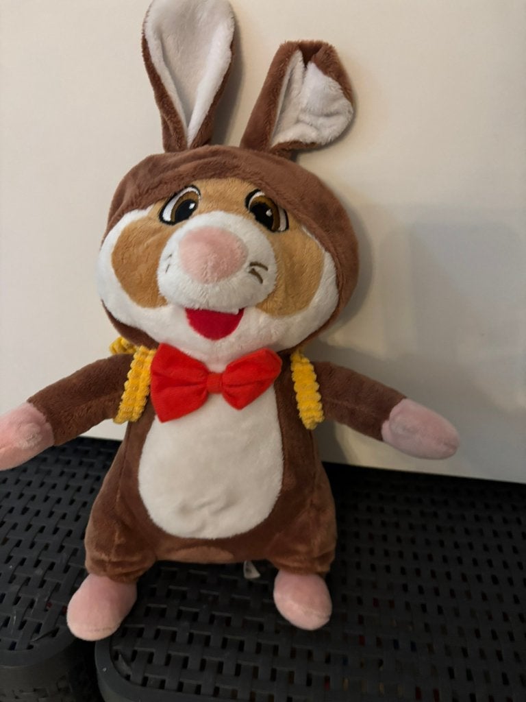 Ah albert heijn hamster knuffel konijn paashaas mandje 28 cm, Hamster, Ophalen of Verzenden, Zo goed als nieuw, Wasbaar