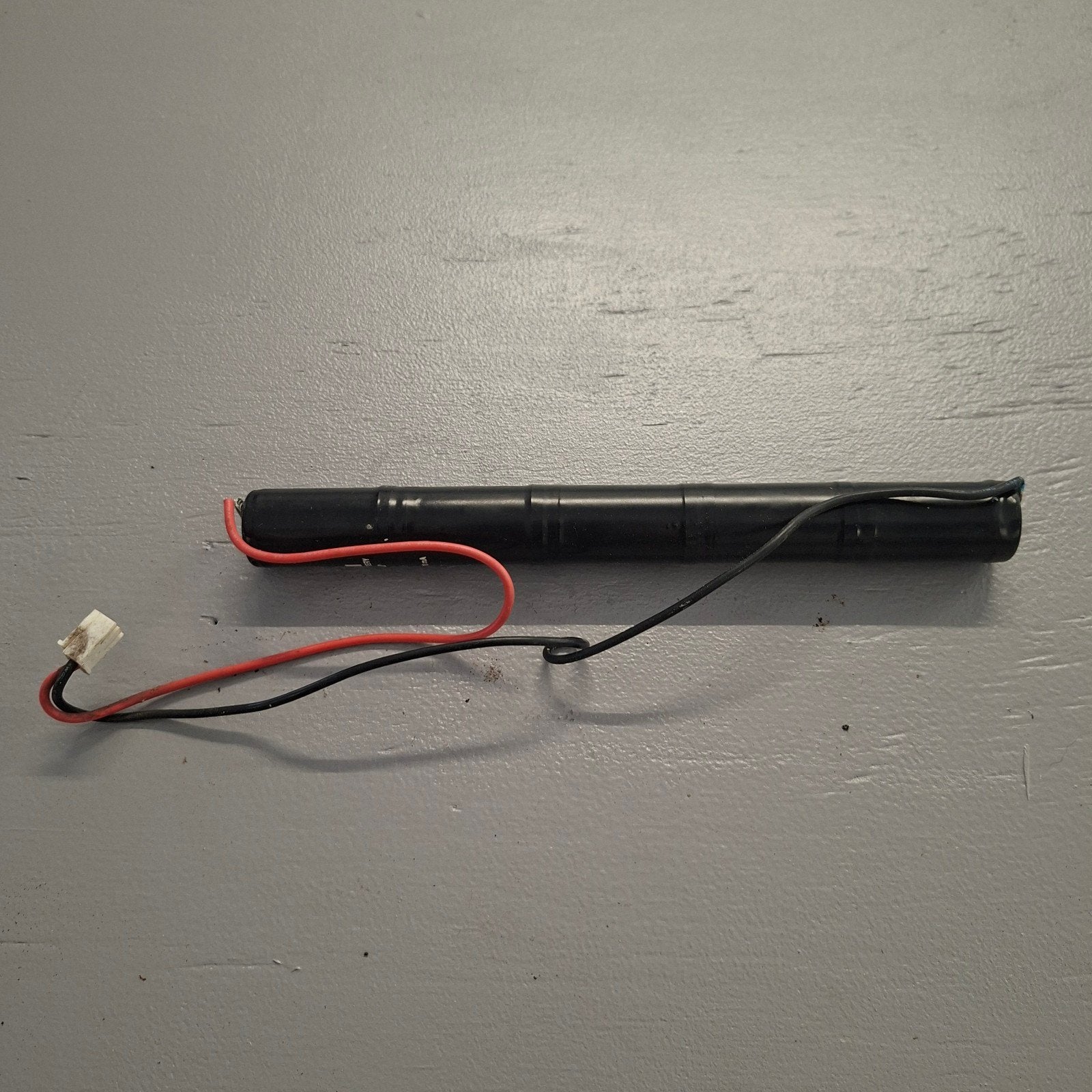 SAFT Ni-Cd Batterij 6V 1.4Ah - 1.5Ah met connector, Ophalen of Verzenden, Gebruikt, Oplaadbaar
