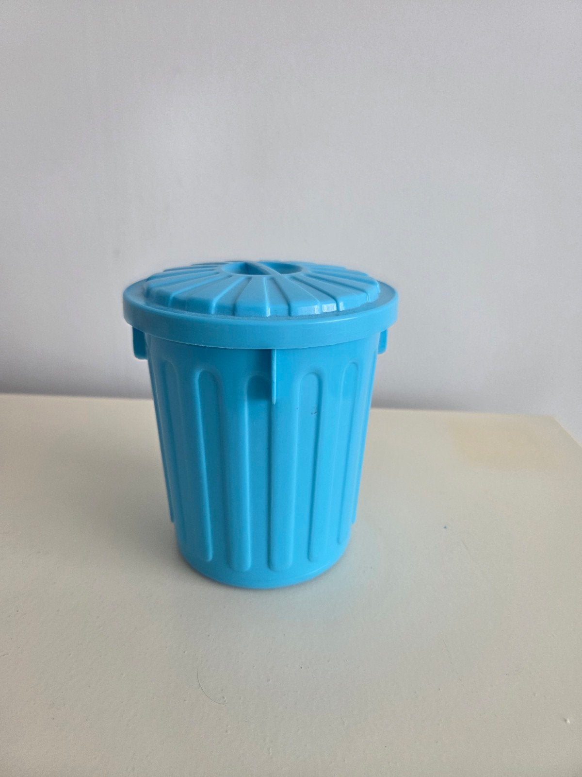 Mini Opbergton  Blauw 13,5 cm, Huis en Inrichting, Ophalen of Verzenden, Zo goed als nieuw, Blauw