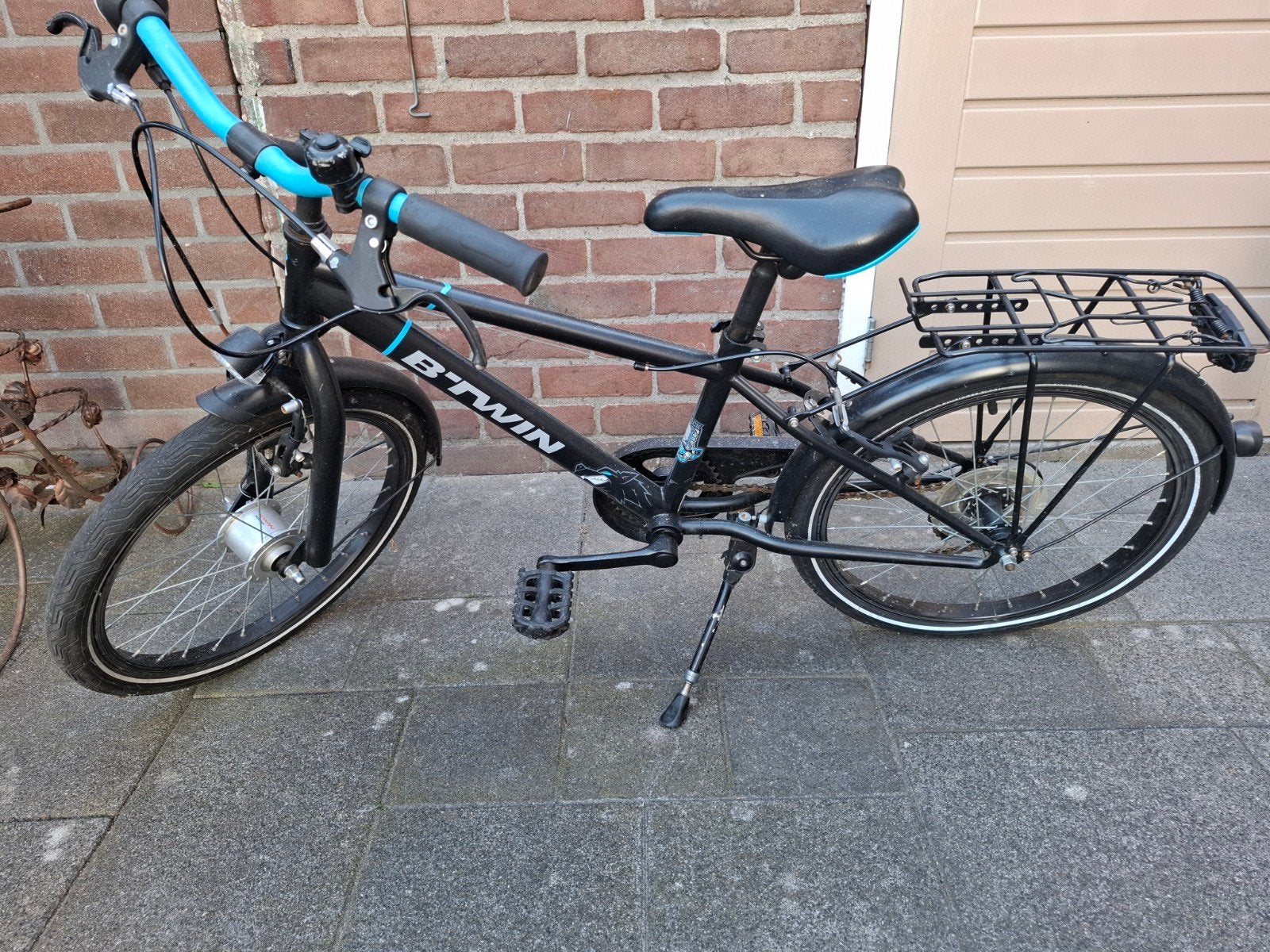 20 inch btwin decathlon fiets, Ophalen, Gebruikt, Velgrem, Versnellingen