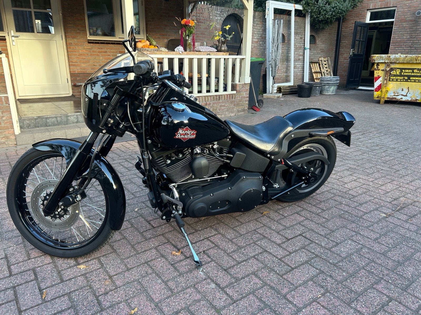 Harley-Davidson FXSTB Nighttrain, Motoren, 2 cilinders, Chopper, Gebruikt, Particulier