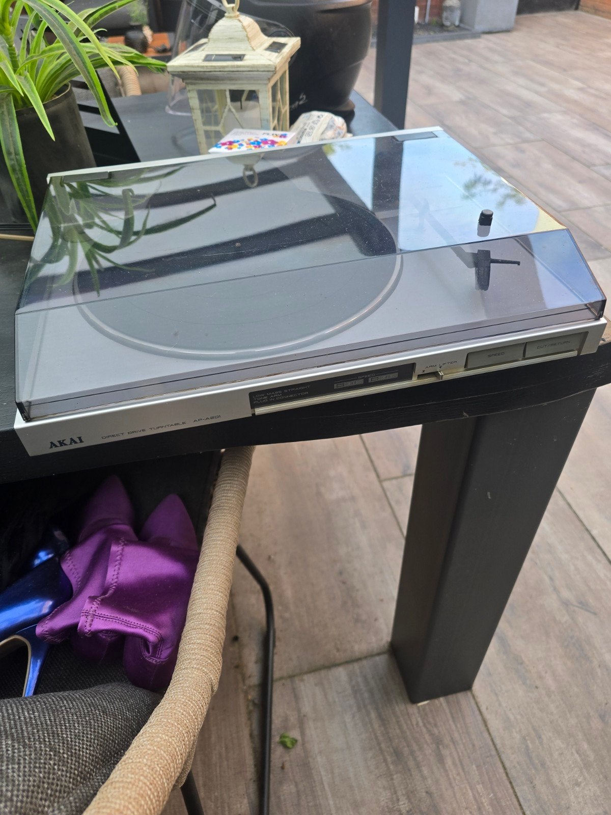 Akai AP-A201 Direct Drive Platenspeler, Ophalen, Gebruikt, Platenspeler, Akai