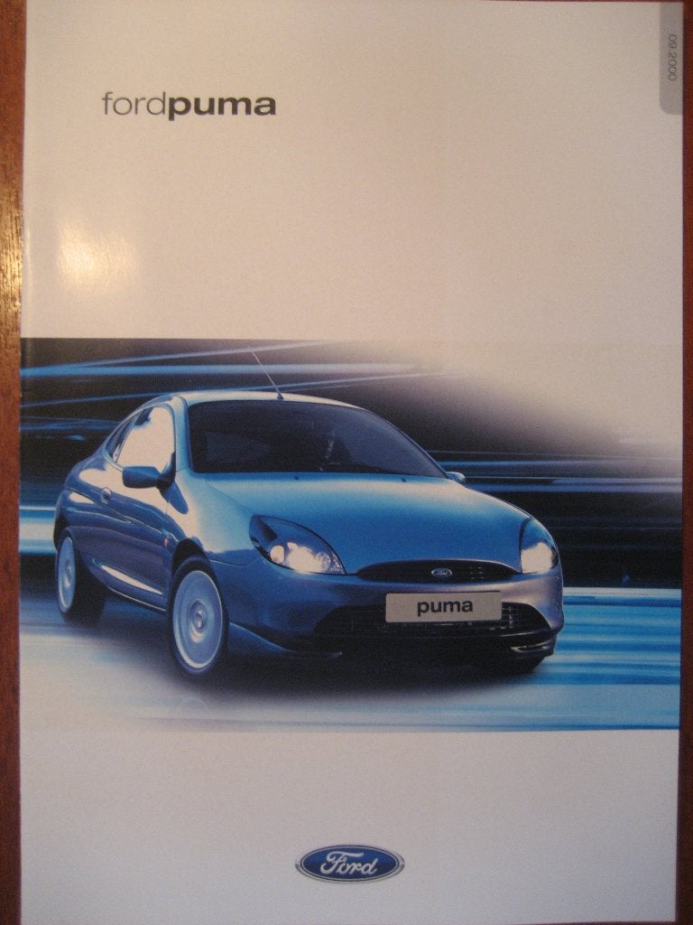 Ford Puma (sept. 2000), Boeken, Ophalen of Verzenden, Zo goed als nieuw, Ford