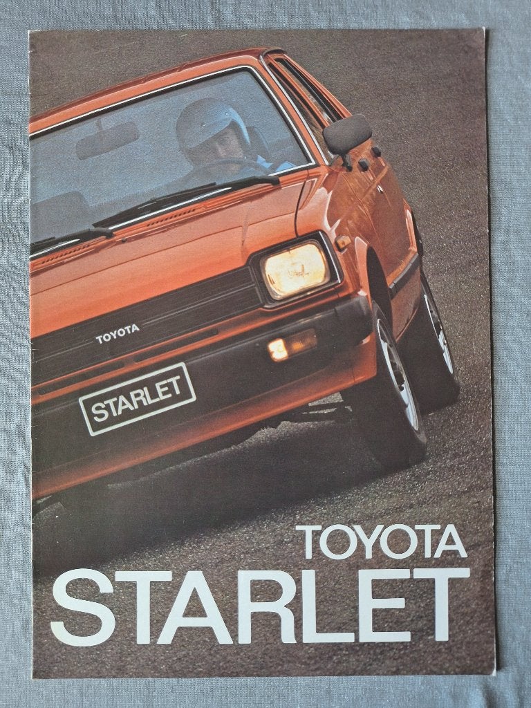 Brochure TOYOTA STARLET - NL, Verzenden, Zo goed als nieuw, Toyota
