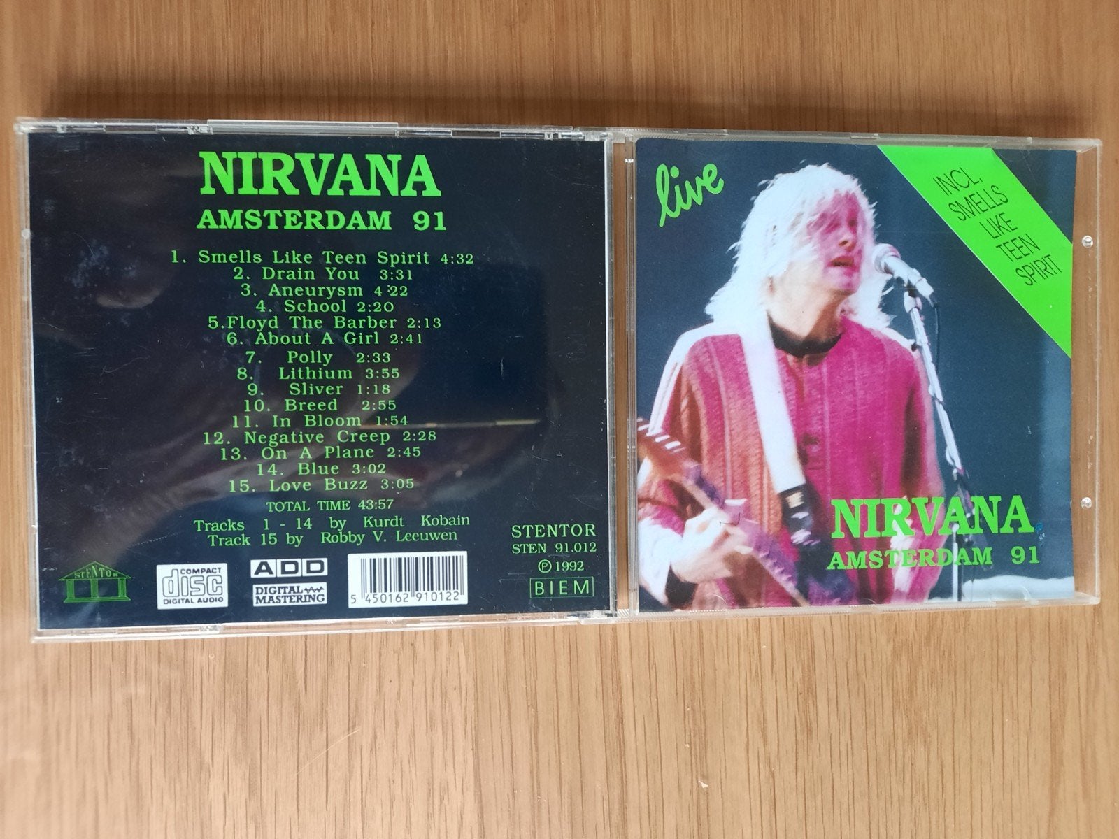 CD Nirvana, Amsterdam 91, Ophalen of Verzenden