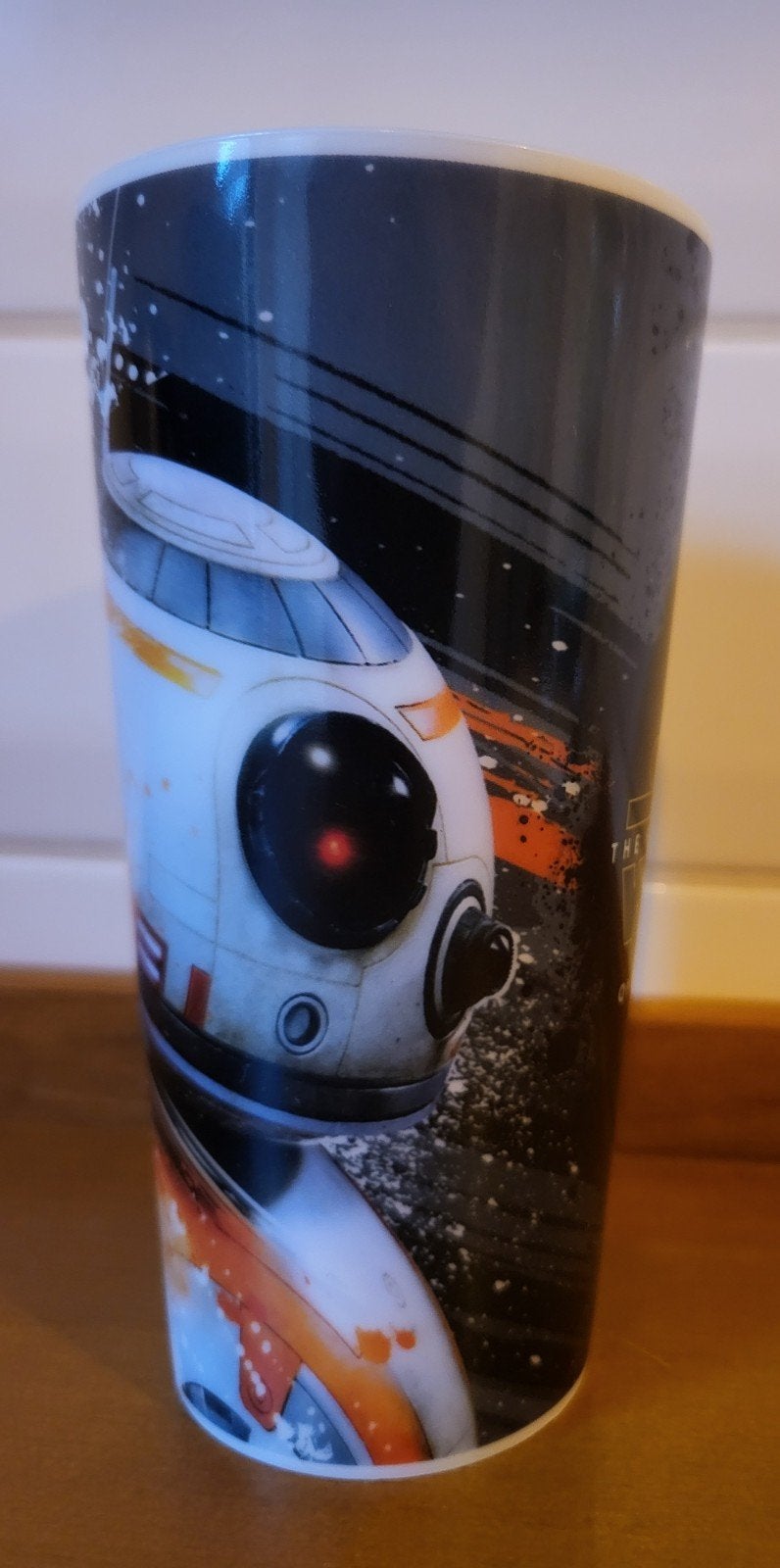Star Wars: The Force Awakens Ecocup beker - BB-8 (ZGAN), Ophalen of Verzenden, Zo goed als nieuw, Gebruiksvoorwerp