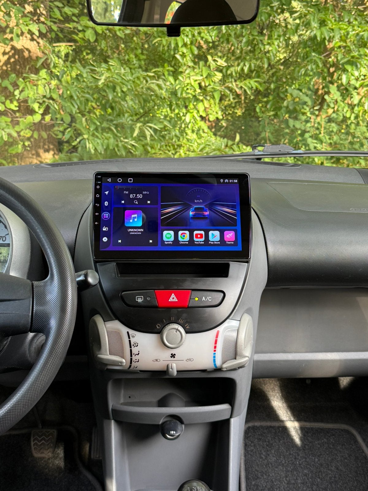 Citroën C1 - Apple Carplay - Airco - Elektr ramen - Nwe APK, Voorwielaandrijving, Stof, Elektrische ramen, Zwart