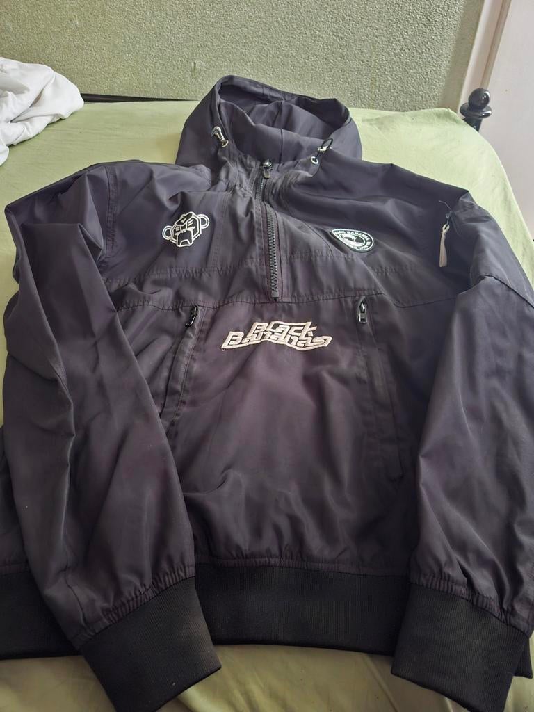 ZGAN Black Bananas windjack maat S, Ophalen, Zwart, Zo goed als nieuw, Black Bananas