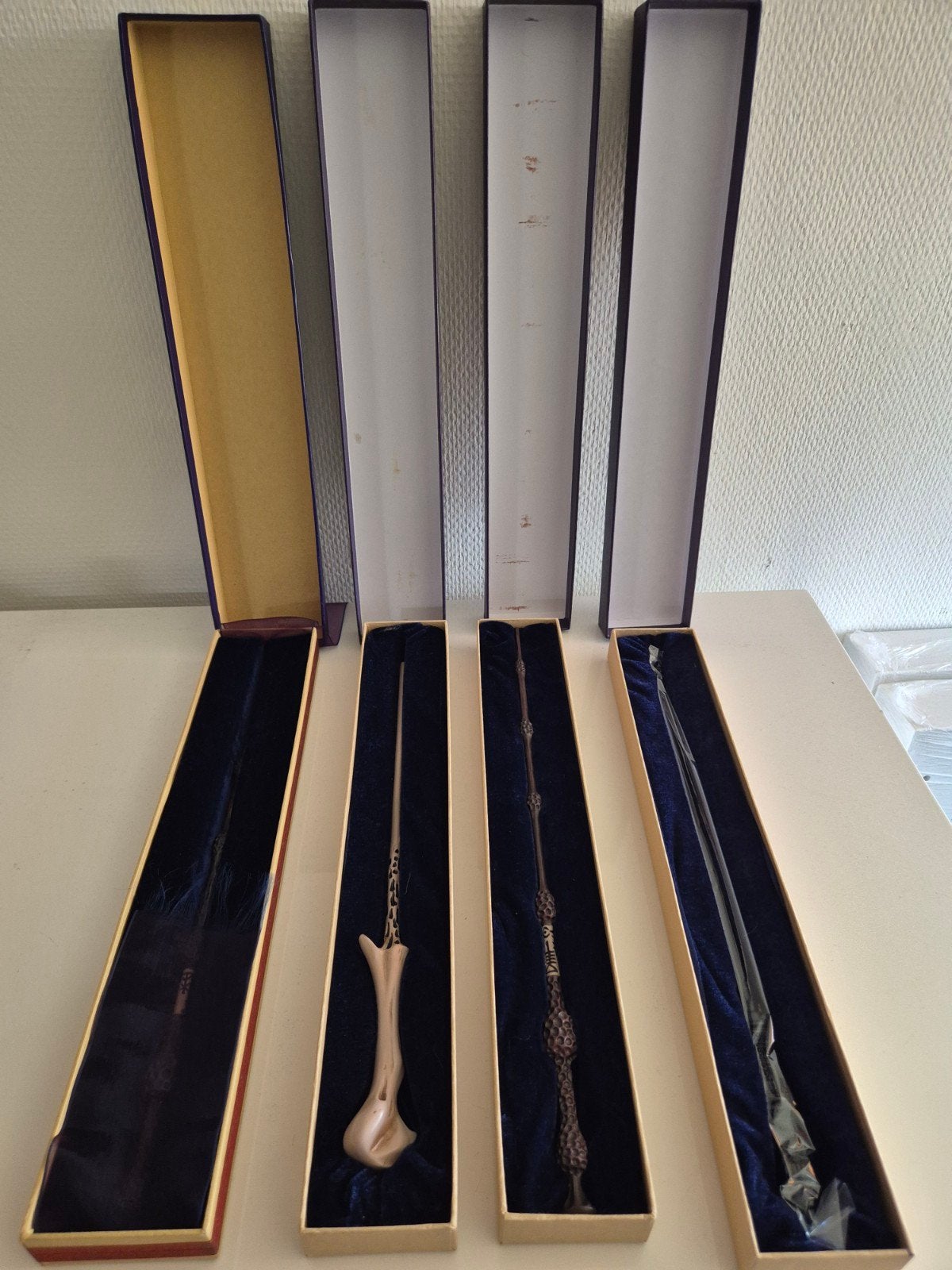 Harry Potter Toverstokken - Dumbledore, Snape, etc., Ophalen of Verzenden, Zo goed als nieuw, Replica