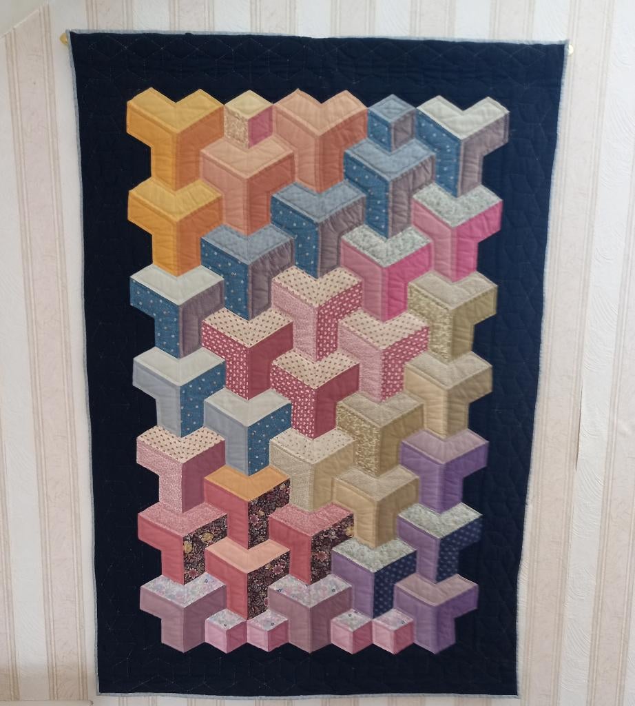 Wandkleed Patchwork, Ophalen of Verzenden