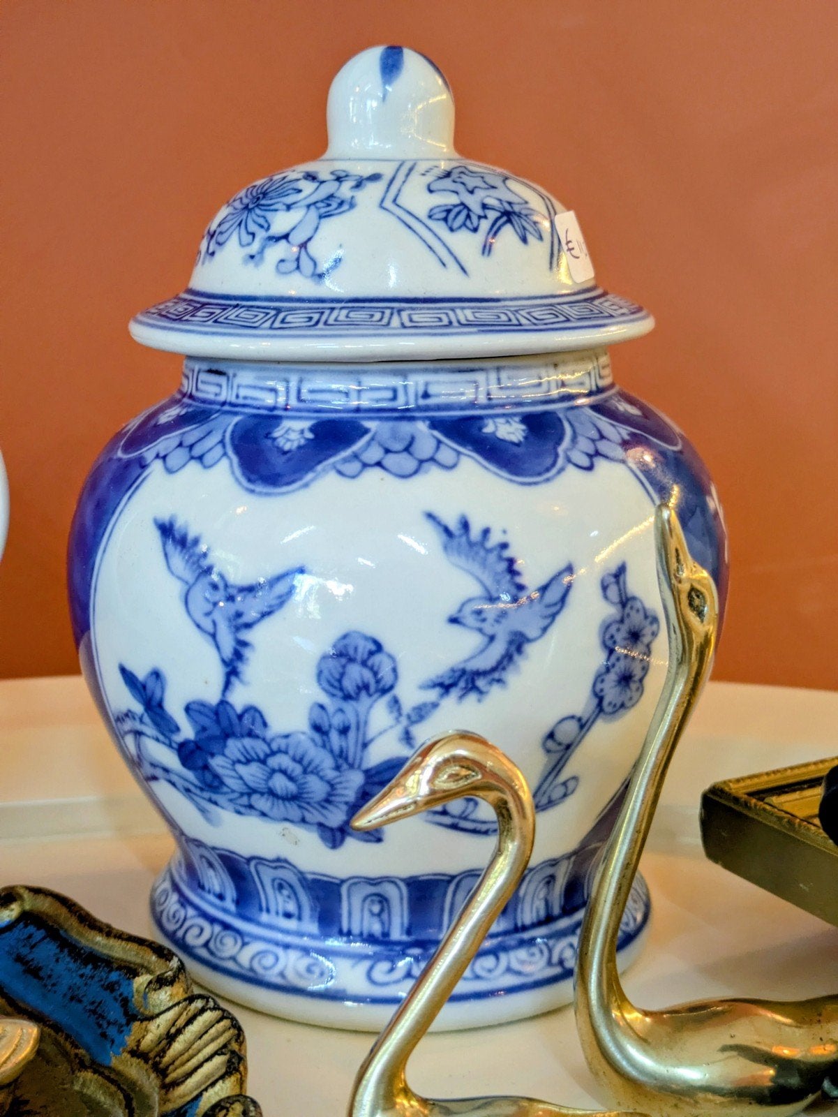 Chinese Gemberpot Handgeschilderd, Antiek en Kunst, Ophalen of Verzenden