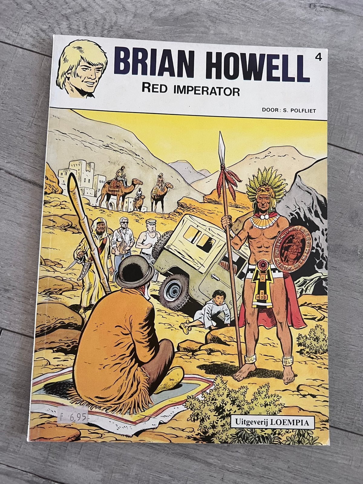 Brian Howell – Red Imperator, Boeken, Stripboeken, Gelezen, Eén stripboek, Ophalen of Verzenden