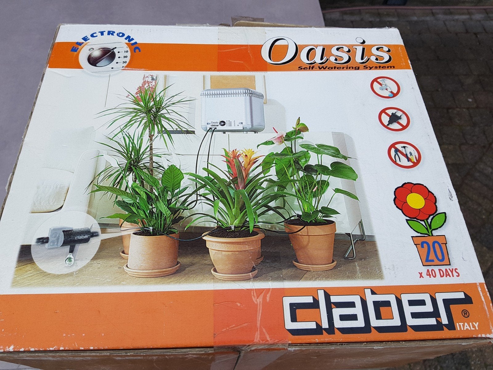 Claber Oasis Zelfwateringssysteem voor 20 planten, Ophalen of Verzenden