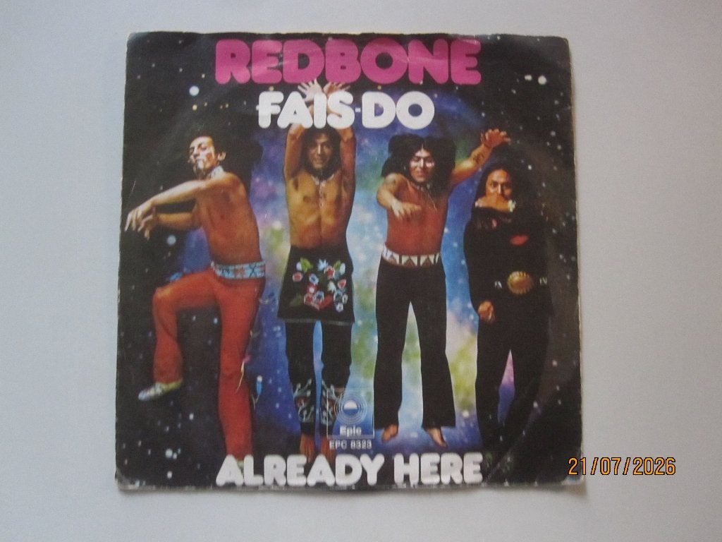 REDBONE -  fais do - vinyl 7", Gebruikt, 7 inch, Ophalen of Verzenden, Rock en Metal
