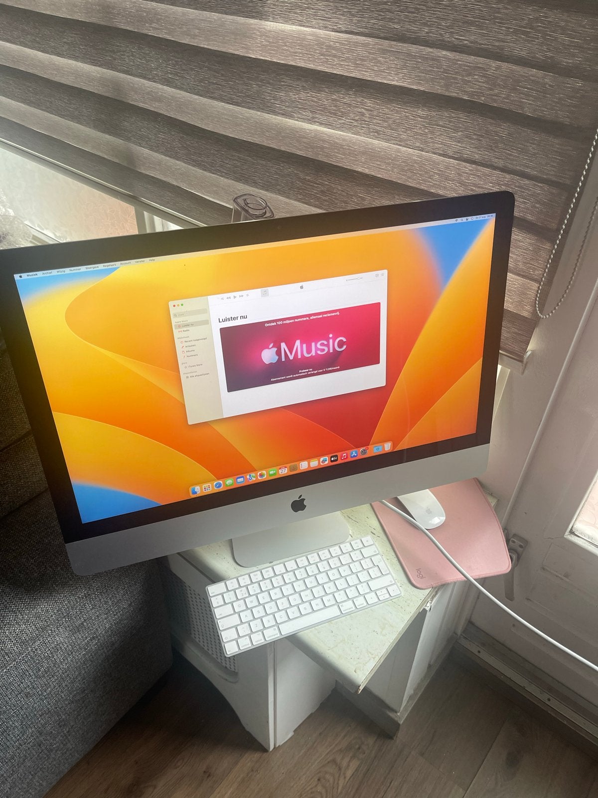 iMac Retina 5K, 27-inch, 2017 - 3.4 GHz i5, 8GB RAM, Computers en Software, Apple Desktops, 8 GB, IMac, Ophalen of Verzenden, Zo goed als nieuw