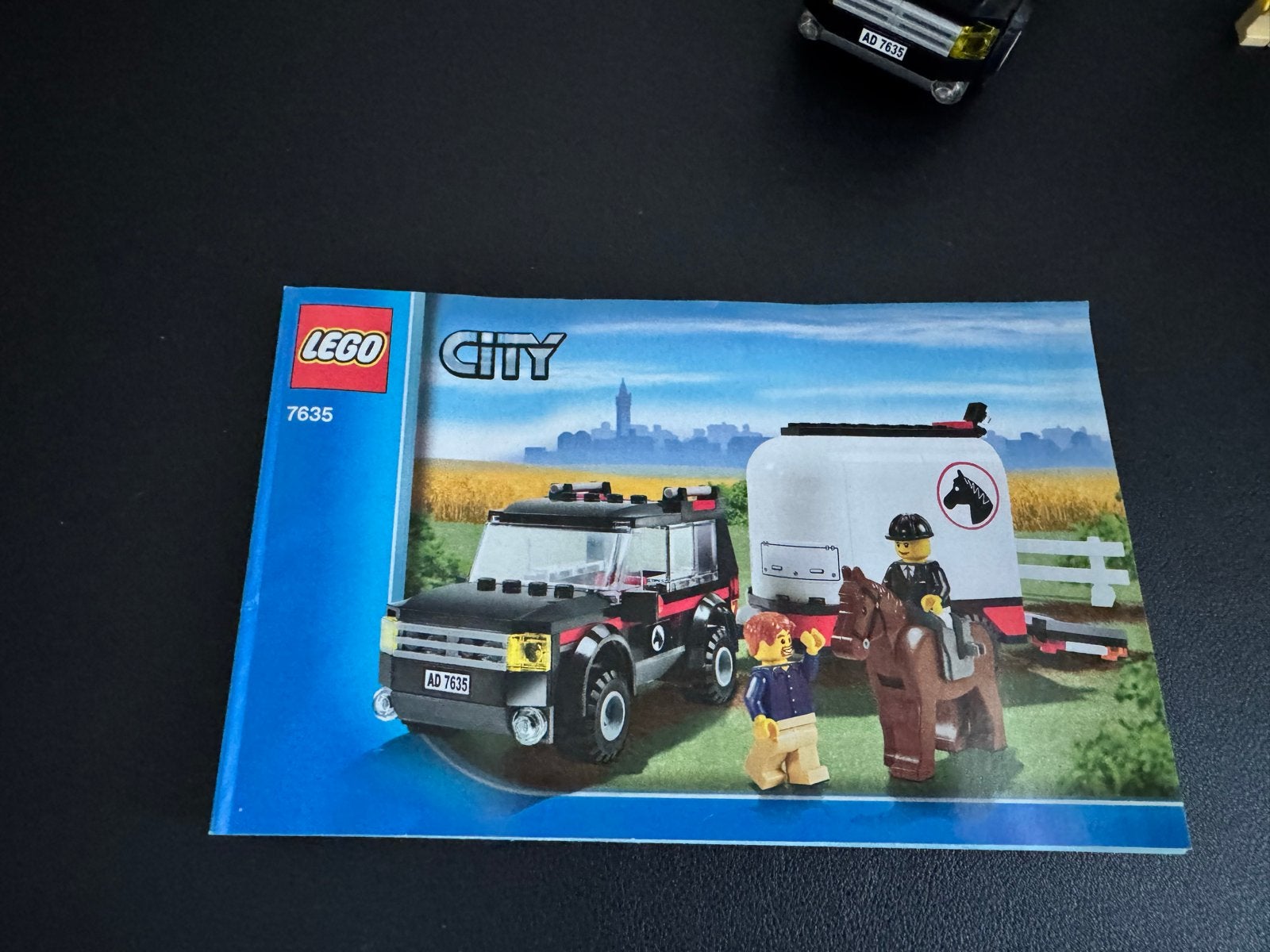 Lego City 7635 Paardentrailer met Jeep - Compleet, Lego, Ophalen of Verzenden, Compleet, Complete set