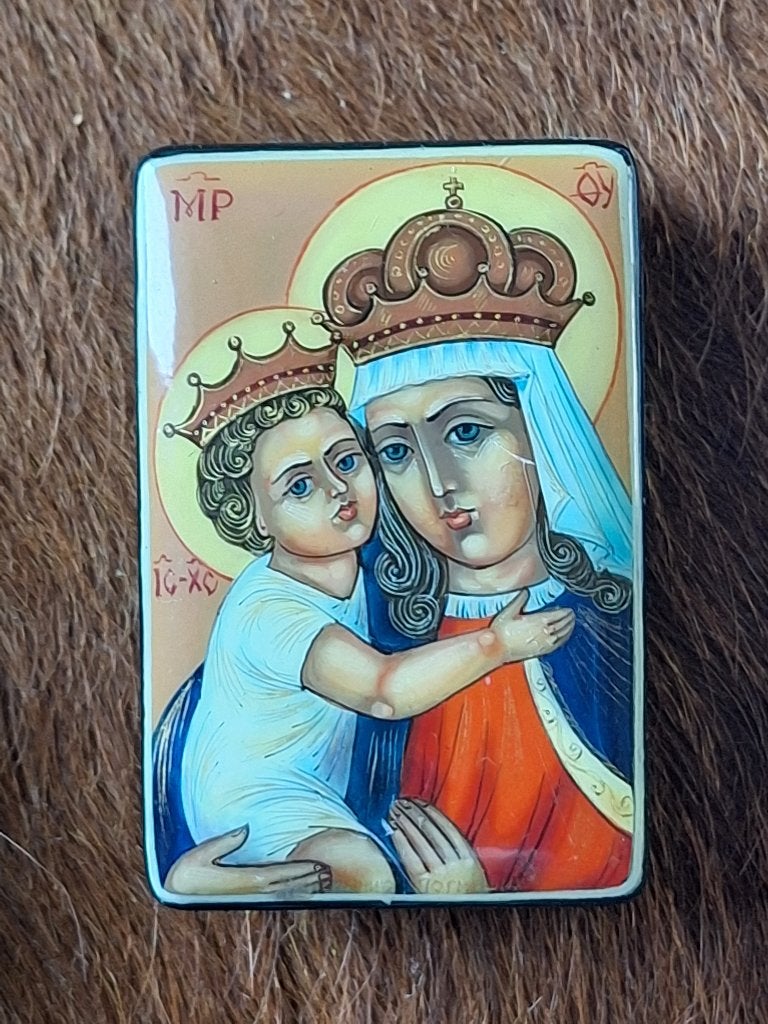 Vingerhoed  emaille en zilver, Russischr lakdoosjes,, Verzamelen, Vingerhoedjes, Ophalen of Verzenden, Zo goed als nieuw, Zilver