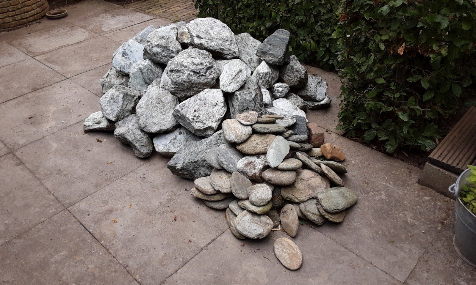 "Verde Alpibreuksteen" voor tuin of decoratie, Tuin en Terras, Ophalen, Overige materialen, Gebruikt, Kei