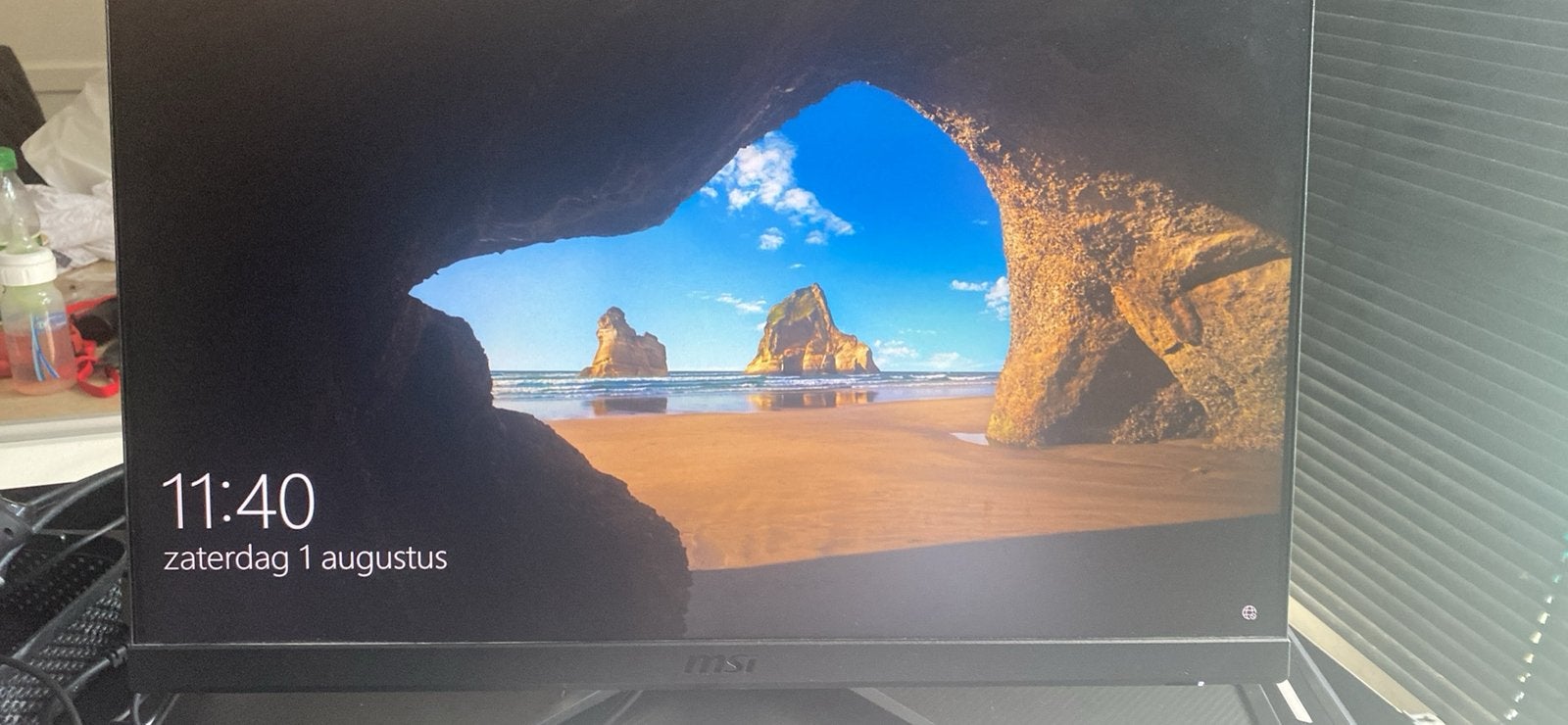 MSI beeldscherm, Computers en Software, Monitoren, Ophalen, Zo goed als nieuw, Full HD, IPS