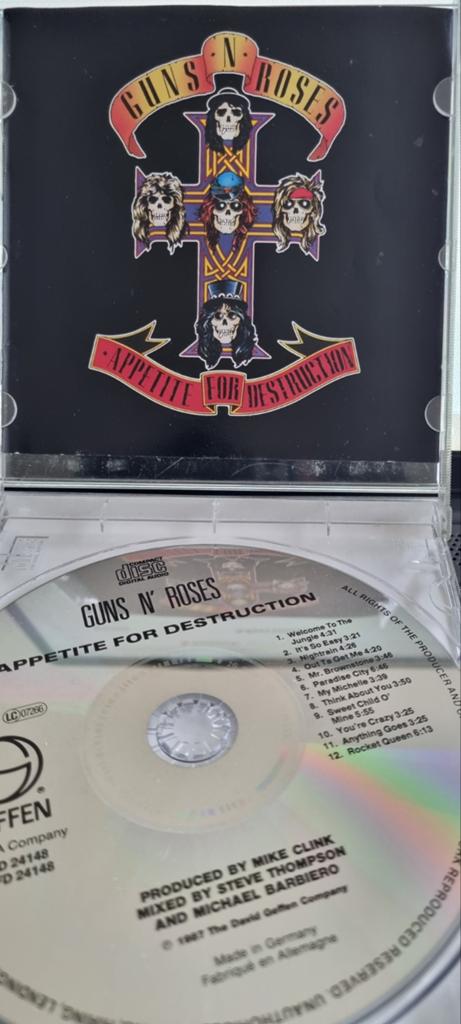 Guns N' Roses - Appetite for Destruction CD, Ophalen of Verzenden, Gebruikt, Poprock