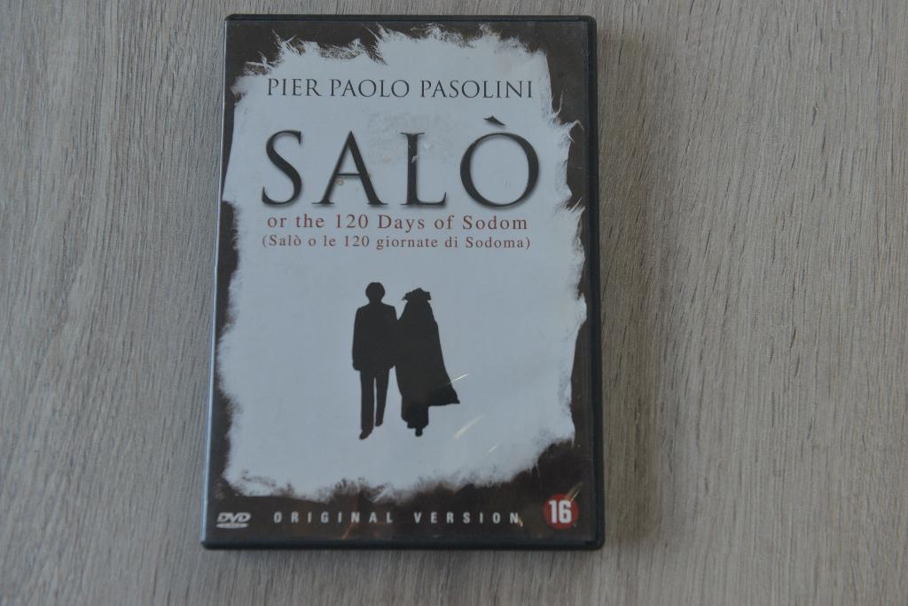 SALO OR THE 120 DAYS OF SODOM -- PIER PAOLO PASOLINI, Alle leeftijden, Verzenden, Zo goed als nieuw, Overige gebieden
