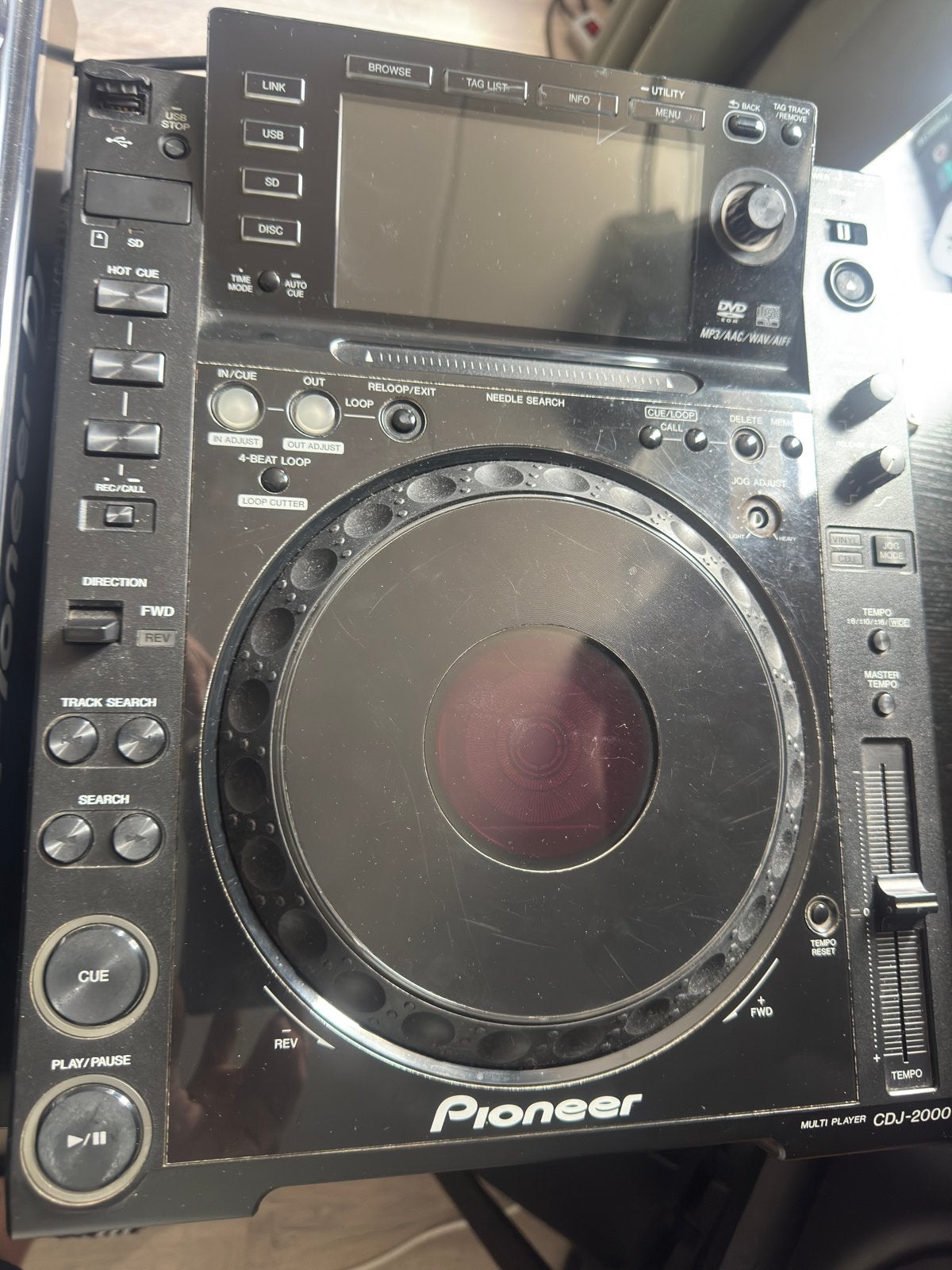 Pioneer CDJ 2000, Muziek en Instrumenten, Dj-sets en Draaitafels, Ophalen of Verzenden, Gebruikt, Pioneer
