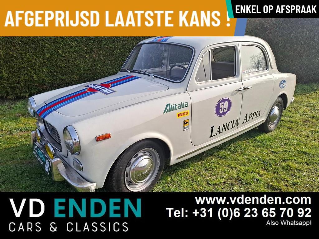 Lancia Appia SIII Berlina - 1959, Auto's, Oldtimers, 1090 cc, Wit, Bedrijf, Sedan