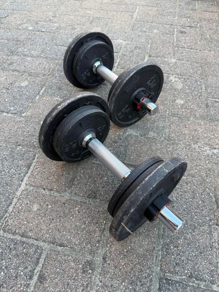 💪🏼 Dumbbells 8 kg per stuk - Set van 2, Ophalen, Gebruikt, Armen, Dumbbell