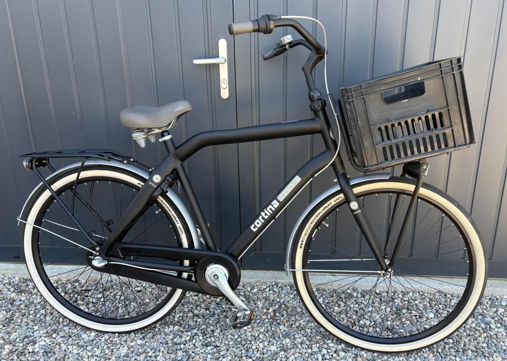 Als nieuw, Cortina Crush herenfiets nexus 3 h57 met garantie, Fietsen en Brommers, ., Versnellingen, Zo goed als nieuw, .