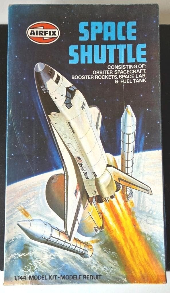 Airfix Space Shuttle 1:144, Overige merken, 1:144 tot 1:200, Ophalen of Verzenden, Zo goed als nieuw