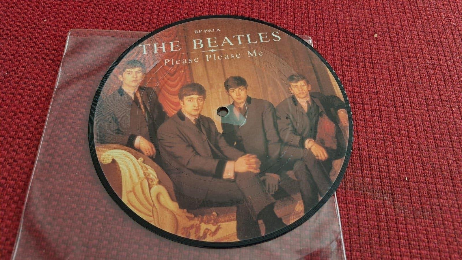Beatles picture single Please please me, Cd's en Dvd's, Ophalen of Verzenden, Gebruikt, Pop