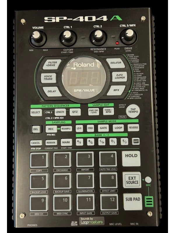 Roland SP-404A Sampler, Muziek en Instrumenten, Samplers, Verzenden, Gebruikt