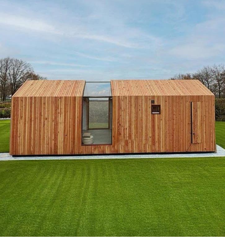 Tiny house /mantelwoning /thuiskantoor, Huizen en Kamers, Recreatiewoningen te koop, 40 m², Gelderland, Overige soorten, 2 slaapkamers