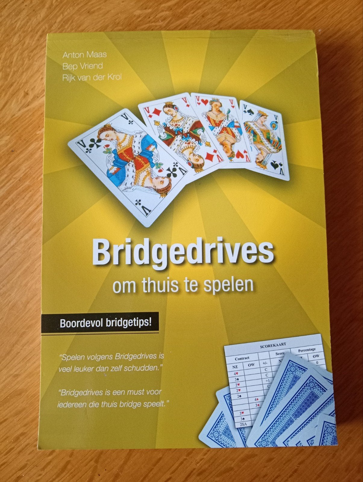Bridgedrives om thuis te spelen - Anton Maas, Postbus 123, 1000 AC Amsterdam, Info@bridgeboeken.nl, Ophalen of Verzenden, Zo goed als nieuw