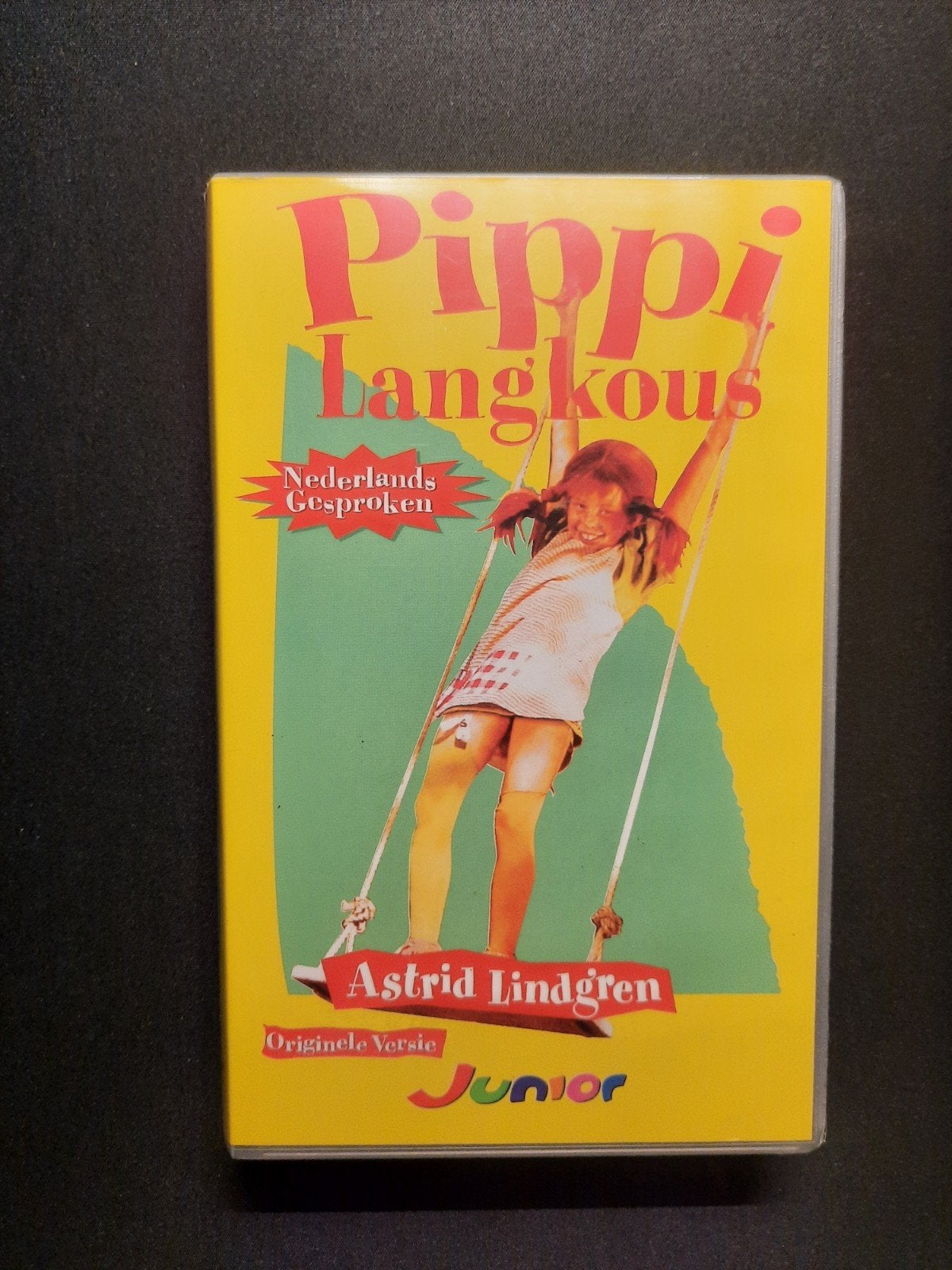 Pippi Langkous VHS - Nederlands Gesproken (Originele Versie), Alle leeftijden, Ophalen of Verzenden, Zo goed als nieuw, Overige genres