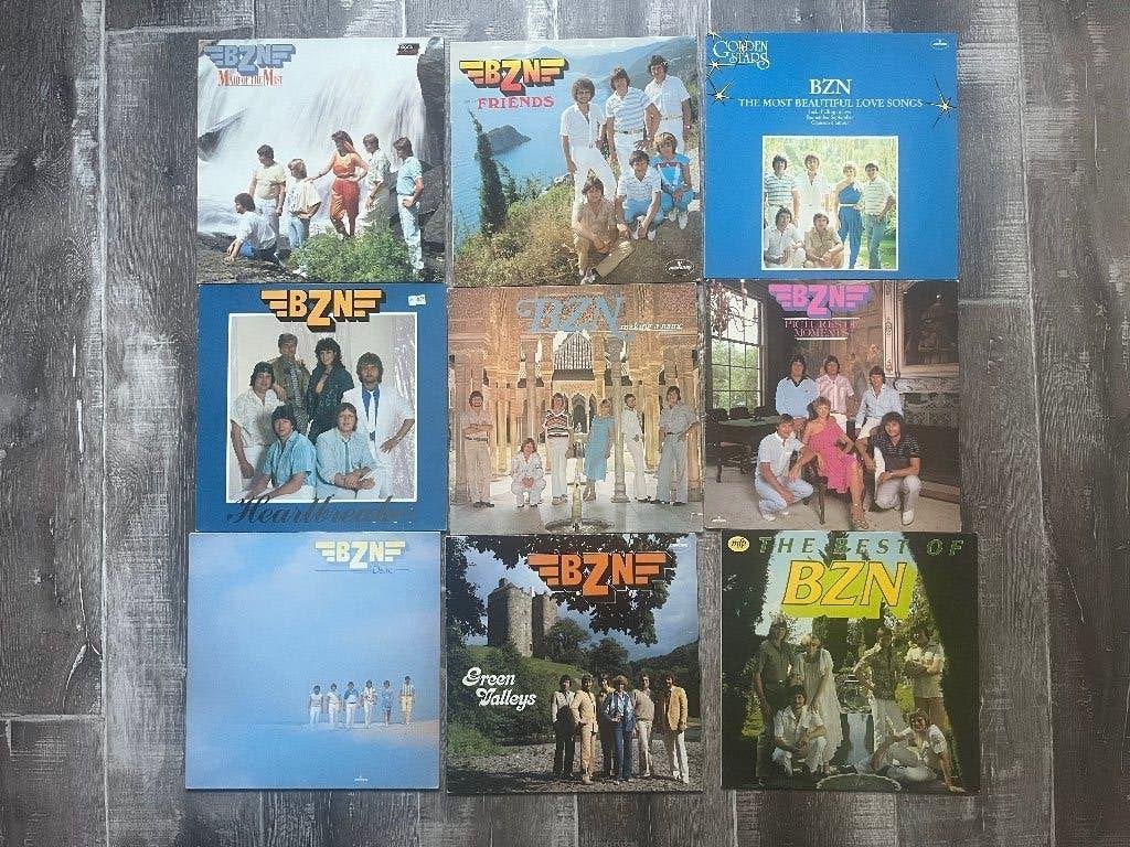 BZN vinyl verzameling – 18 albums / 22 LP’s, Dubbel-LP, Ophalen of Verzenden, Gebruikt, LP