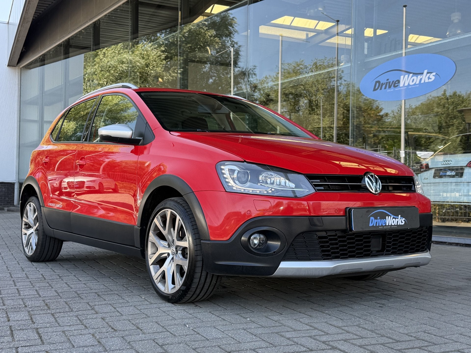 Volkswagen Polo 1.2 TSI Highline DSG | Adaptive CC | Xenon |, 40 €/maand, 4 cilinders, Met garantie (alle), Alcantara