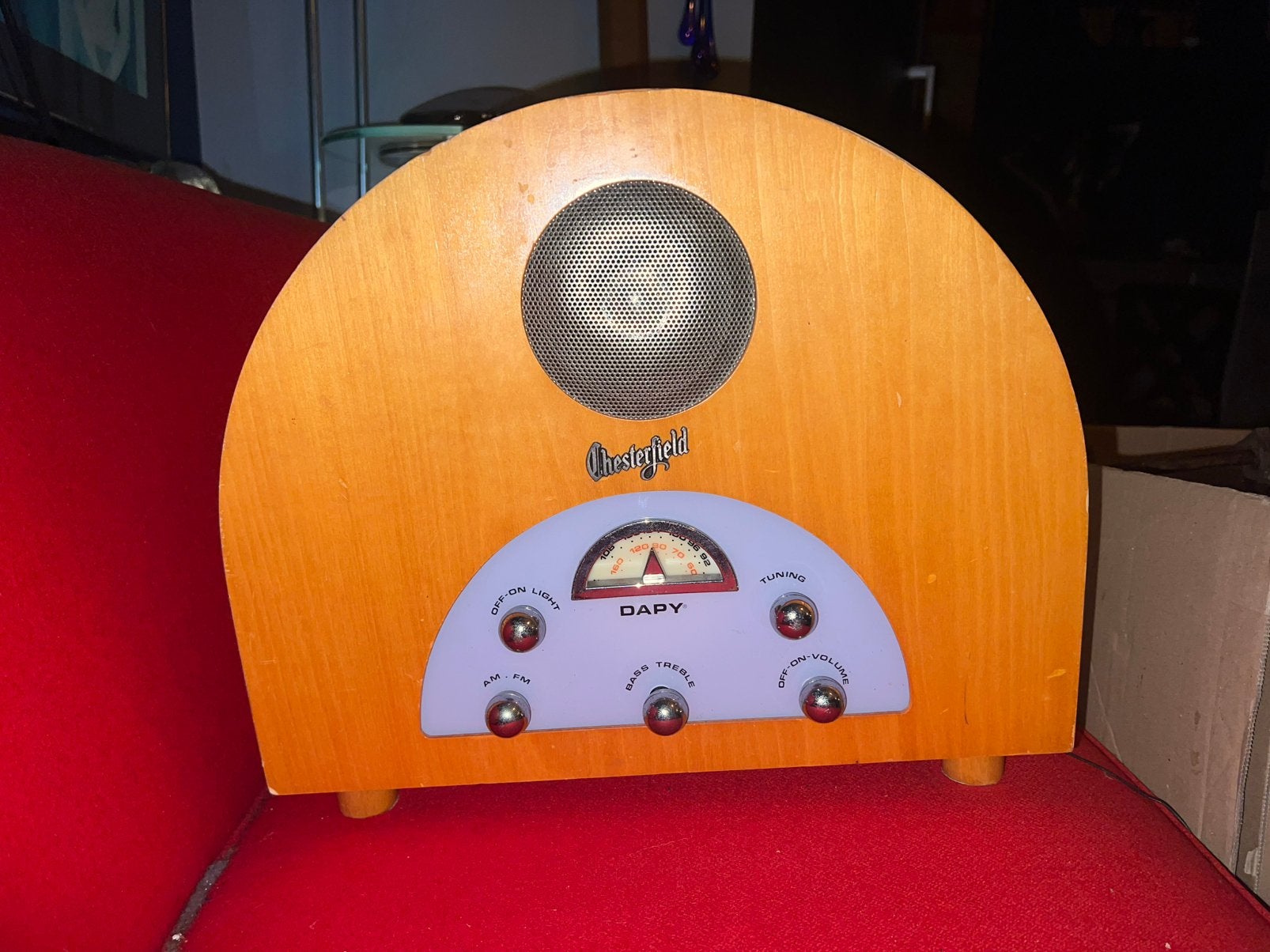 Dapy Radio - Vintage Stijl met AM/FM en Verlichting, Ophalen, Gebruikt, Radio