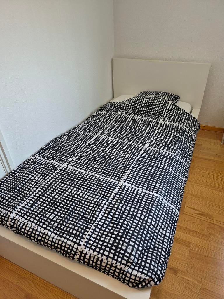 Bed Ikea incl. matras, Ophalen, Gebruikt, 90 cm, Eenpersoons